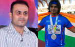 Neeraj Chopra-Virender Sehwag