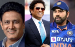 Sachin Tendulkar-Rohit Sharma-Anil Kumble