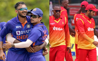 India and Zimbabwe ODI teams