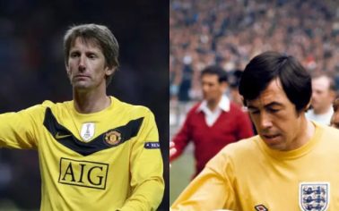 Edwin van der Sar, Gordan Banks