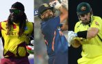 Rohit Sharma and Chris Gayle