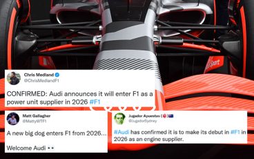 Audi will be a part of Formula One from 2026 season onwards