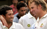 Sachin Tendulkar and Shane Warne