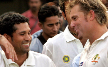 Sachin Tendulkar and Shane Warne