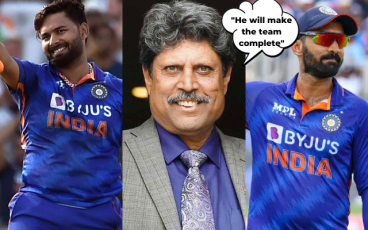 Rishabh Pant-Kapil Dev-Dinesh Karthik