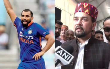 Mohammed Shami, Anurag Thakur