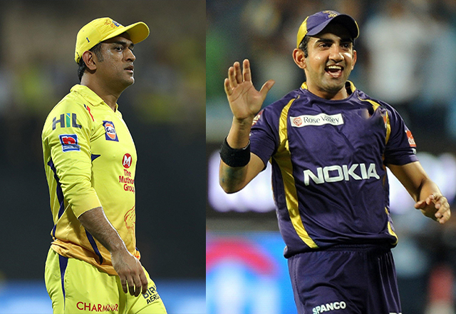 MS Dhoni, Gautam Gambhir