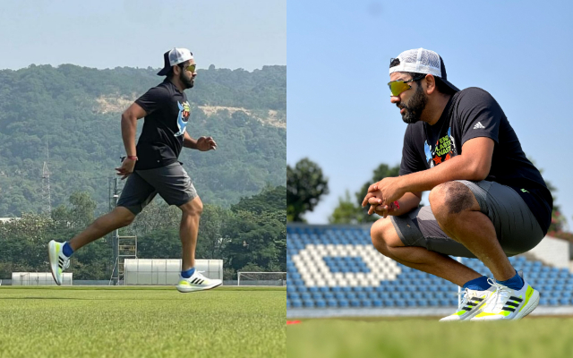 Fans hail Rohit Sharma after images from his training session breaks internet