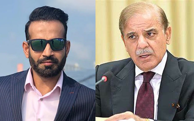 Irfan Pathan, Shehbaz Sharif