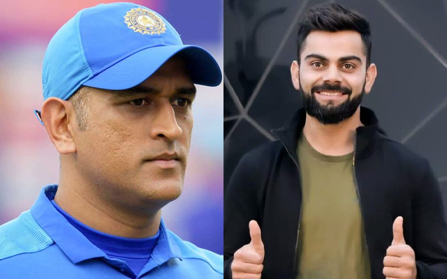 MS Dhoni, Virat Kohli