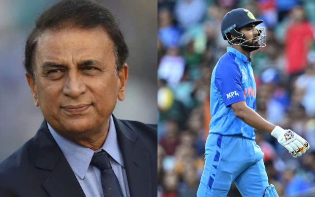 Sunil Gavaskar and KL Rahul