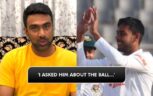 Ravichandran Ashwin reveals interesting conversation with Mehidy Hasan Mirzan during 2nd Test