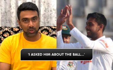 Ravichandran Ashwin reveals interesting conversation with Mehidy Hasan Mirzan during 2nd Test