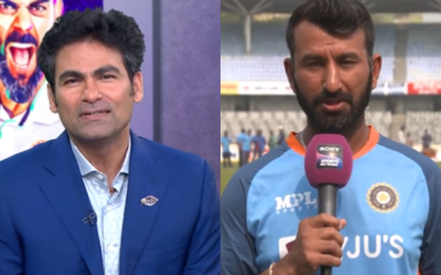 Watch: 'Bat ghumao, aise punch...' - Mohammad Kaif's unique request to Cheteshwar Pujara