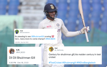 Fans in awe of Indian batter's maiden Test century vs Bangladesh