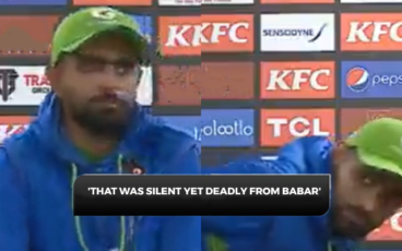 Watch: Babar Azam's ghostly stare at journalist for cheeky claim, walks out of press conference