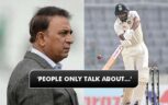 Sunil Gavaskar (left) and Ravichandran Ashwin (right)