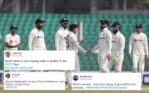 Fans react to India's mighty win against Bangladesh in 1st Test