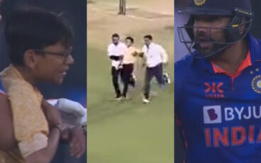 IND vs NZ, 2nd ODI, 2023, Raipur: Watch: Rohit Sharma wins hearts with kind gesture towards young invader