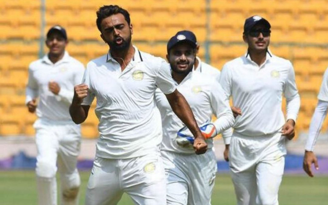 'Champion stuff' - Jaydev Unadkat causes havoc with hat-trick in his first over vs Delhi in Ranji Trophy
