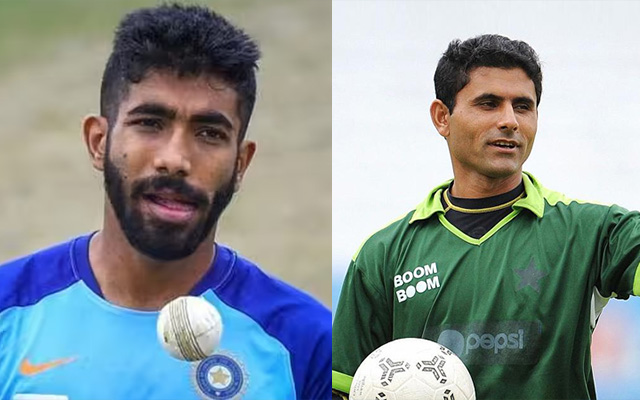 Jasprit Bumrah and Abdul Razzaq