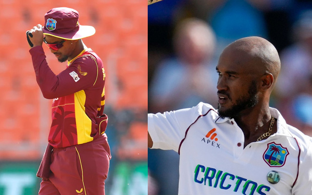 Nicholas Pooran and Kraigg Brathwaite