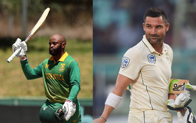 Temba Bavuma and Dean Elgar