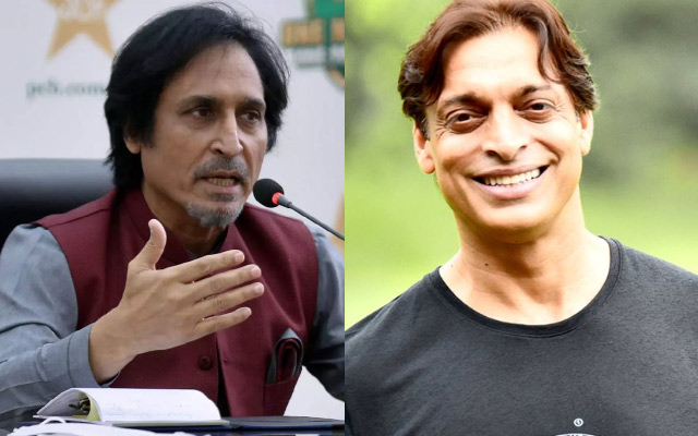 Ramiz Raja and Shoaib Akhtar