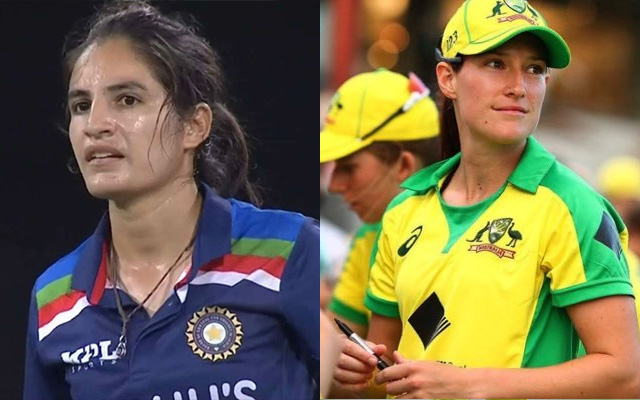 Renuka Singh and Megan Schutt (Source - Twitter)