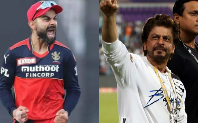 Virat Kohli and Shah Rukh