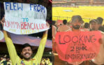 IPL fans placards