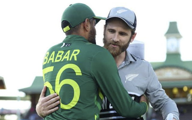 Babar Azam and Kane Williamson