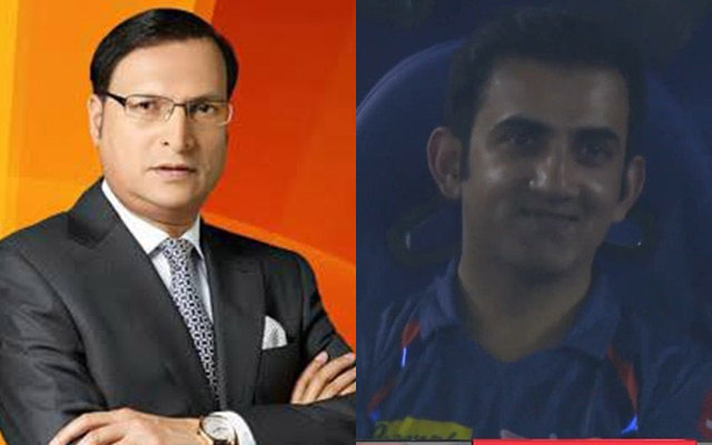 Gautam Gambhir and Rajat Sharma