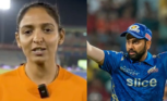 Harmanpreet Kaur and Rohit Sharma