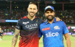 Rohit Sharma and Faf du Plessis