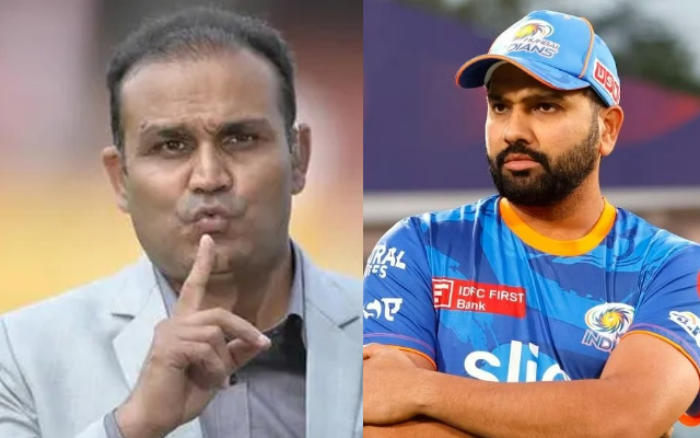 Virender Sehwag and Rohit Sharma