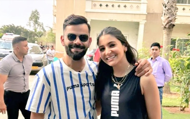 Virat Kohli and Anushka Sharma