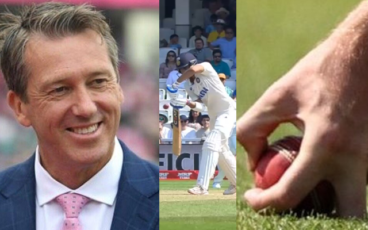 Glenn McGrath and Shubman Gill