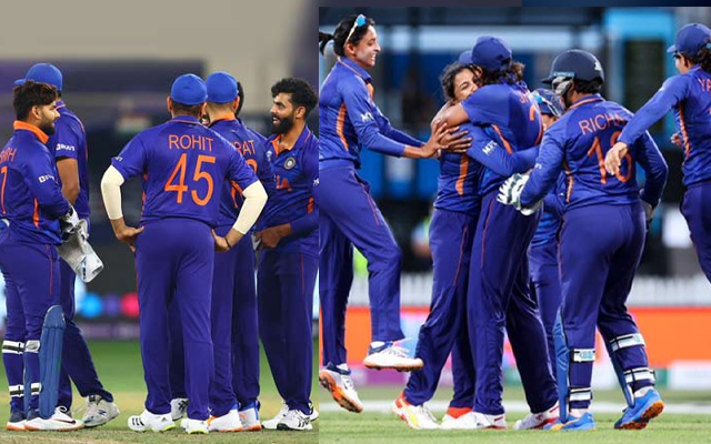 Indian men's and women's ODI Team's