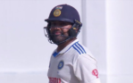 Rohit Sharma during second Test against West Indies