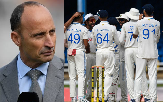 Nasser Hussain and Team India