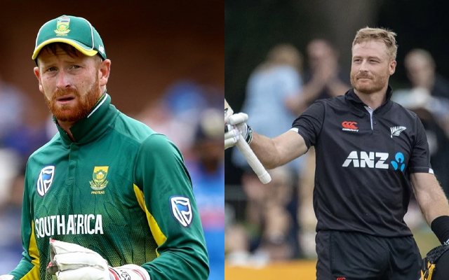 Guptill and Klassen cricketers and their lookalikes