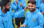 Rinku Singh and Jasprit Bumrah, India