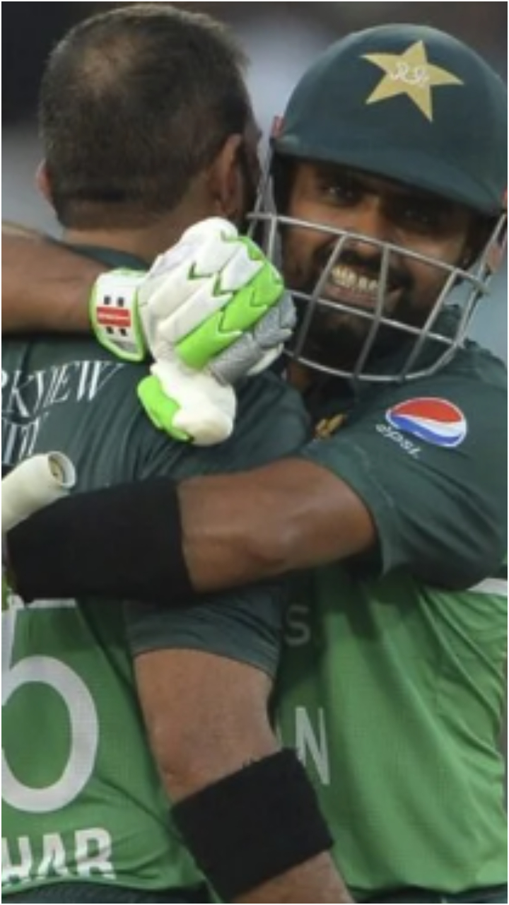  5. Babar Azam and Iftikhar Ahmed (214 runs in Colombo) against Nepal in 2023