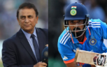 Sunil Gavaskar and KL Rahul (Source - Twitter)