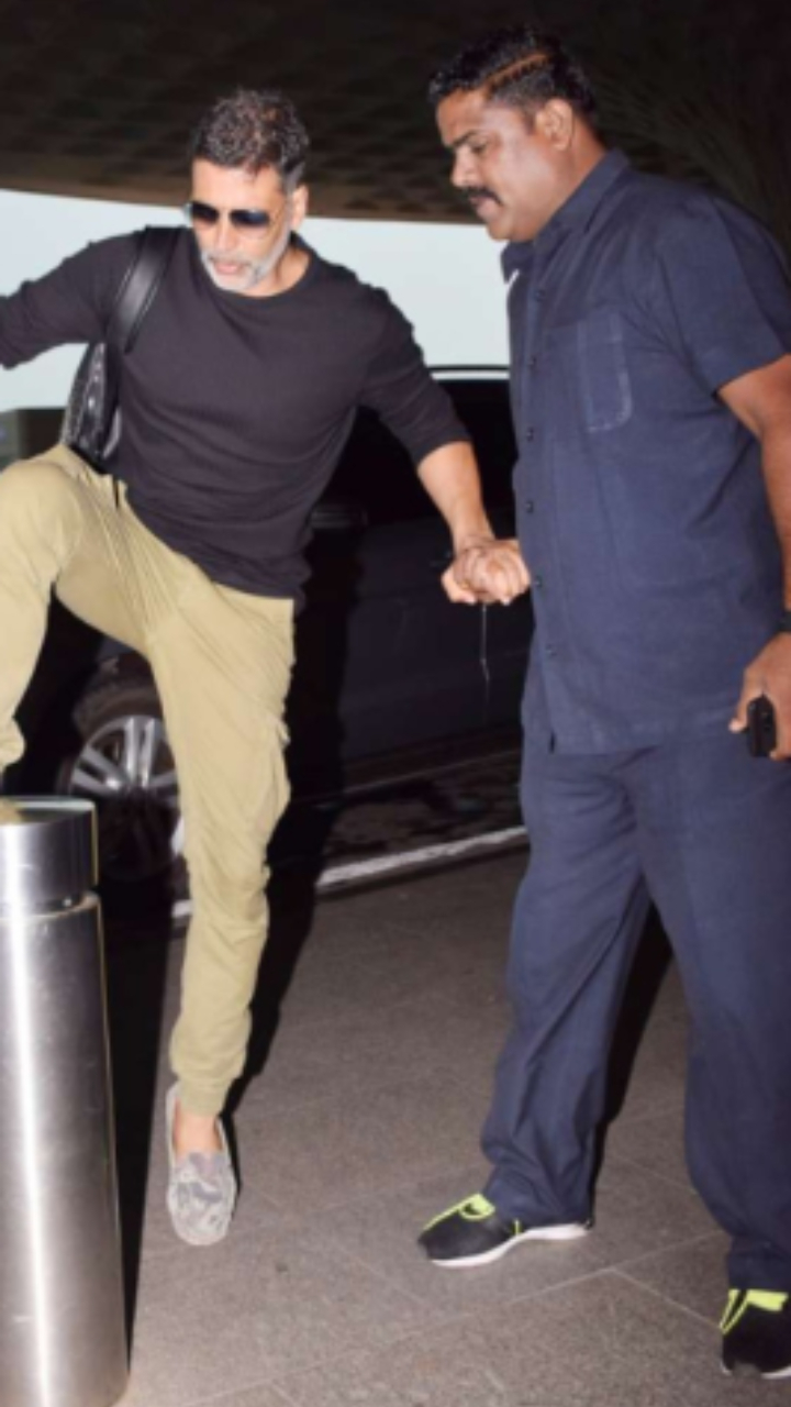 Akshay Kumar's bodyguard Shreysay Thel