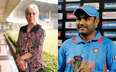 Diana Edulji and Virender Sehwag