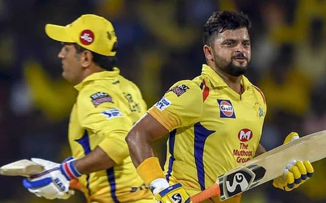 MS Dhoni and Suresh Raina