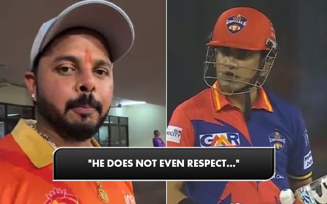 S. Sreesanth and Gautam Gambhir