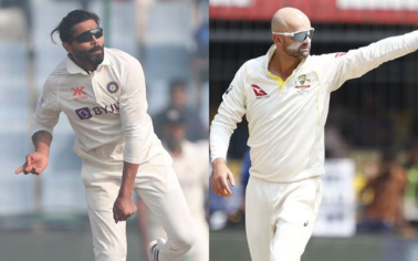 Ravindra Jadeja and Nathan Lyon (Source - Twitter)